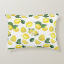 Search for lemon slice cushions Watercolor