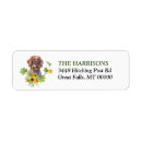 Search for wire return address labels Dog