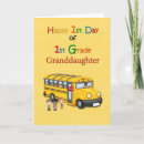 Search for 1st day school cards Bus
