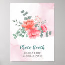 Search for baby shower photo booth posters Blush