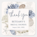 Search for starfish bridal shower stickers Thank you