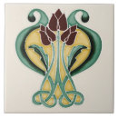 Search for art nouveau purple tiles Flowers