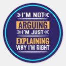 Search for arguing stickers Argument