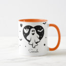 Search for halloween bats mugs Cute ghost