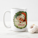 Search for old hat mugs Santa claus