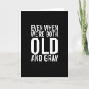 Search for for old couple anniversary cards Humourous