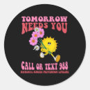 Search for tomorrow stickers Well being initiatives