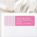 Search for stripe return address labels Simple
