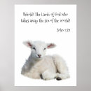 Search for lamb of god posters Bible verse