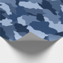 Search for blue camouflage wrapping paper Cool