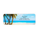 Search for ocean scene return address labels Palm trees
