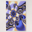 Search for fractal puzzles Abstract