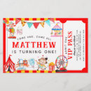 Search for circus 3rd birthday invitations Carnival birthday party