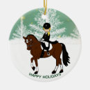 Search for dressage horse christmas tree decorations Rider