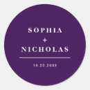 Search for dark purple stickers Minimalist