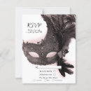 Search for masquerade wedding invitations Vintage
