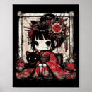Search for black cat art Women