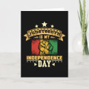 Search for afrocentric cards Black history month