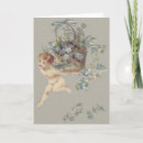 Search for vintage cupid valentines day cards Cherub