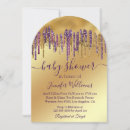 Search for metallic baby shower invitations Modern