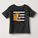 Search for orange and black striped tshirts Tiger