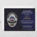 Search for police officer invitations Celebration