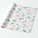 Search for ocean life wrapping paper Colorful