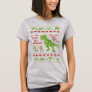 Search for christmas puns tshirts T rex