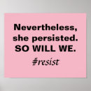 Search for nevertheless she persisted posters Women