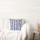 Search for white birch tree cushions Winter