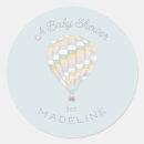 Search for hot air balloon round stickers Gender neutral