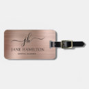 Search for stainless steel luggage tags Blush pink
