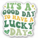 Search for lucky day stickers Irish