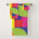 Search for leaf pattern bath towels Geometric
