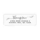 Search for last name return address labels Trendy