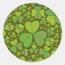 Search for green four leaf clover stickers Ireland