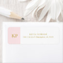 Search for pale pink return address labels Simple