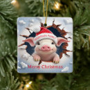 Search for baby pig christmas tree decorations Piglet