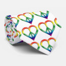Search for hippie peace sign ties Rainbow