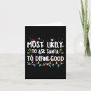 Search for define good cards Santa