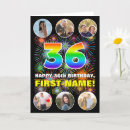 Search for 36th birthday cards 36 years old