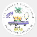 Search for new orleans party stickers Watercolor