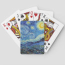 Search for vincent playing cards Starry night