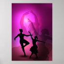 Search for silhouette dancer posters Pink