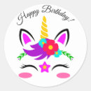 Search for happy birthday purple flowers stickers Floral