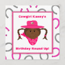 Search for african american cowgirl invitations Western
