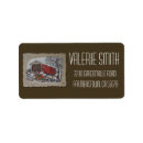 Search for covered return address labels Christmas tree