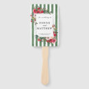 Search for wedding invitations for hand fans Dusty blue
