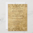 Search for parchment paper invitations Bride and groom