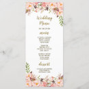 Search for blush pink wedding menus Vintage